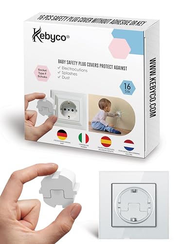 Kebyco España Protector Enchufes Seguridad Infantil