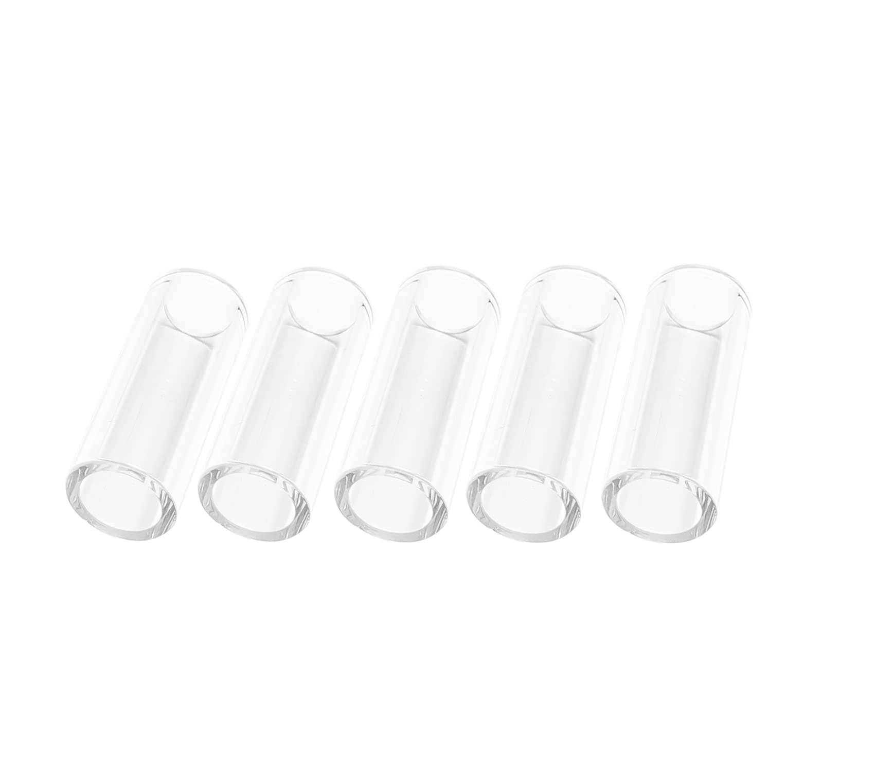 RIVERWELD TIG Glass Cups Clear Quartz Nozzle 3P8GS 14mm for SR WP 17 18 26 TIG Welding Torches Pack of 5 — image 1
