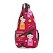 ZUNPNG Niedliche japanische Puppen Kokeshi Muster Kreuz Brusttasche Diagonale Sling Rucksack Crossbody Schultertasche Unisex Reise Wandern Tagesrucksack