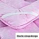 Fluffy Schönheit Matratzenauflagen,atmungsaktiv Futon Tatami Matratze Spa Massage Schreibtisch Schutz-pad-rosa 70x190cm(28x75inch)