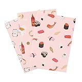 Sonix Stationery [3-Pack] Have A Nice Day (Sushi, Disco Kitty, Take Out) - Notebook Set