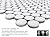 Penny Round Tile Arctic White Porcelain Mosaic Matte Look Wall and Floor Tile (Box of 10 Sheets) for Kitchen Backsplash, Bathroom Floor, Accent Wall