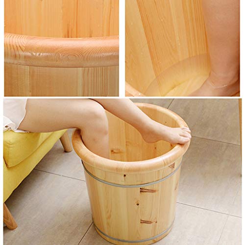 Spa de Pies de Madera con Masaje y Cubierta 40 cm miniatura 3