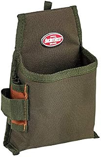 Bucket Boss Fastener Tool Pouch with FlapFit in Brown, 54160