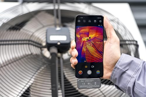 Fluke TC01A 25Hz - iSee Mobile Thermal Camera for Android Smartphones, Temperature Range up to 1022°F