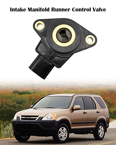 Image of Intake Manifold Runner Control Valve Fit for Honda CRV Acura RSX CSX | 2002-2006 Models, TPS Throttle Position Sensor Replace IMRC3 37890PNDA01 37890-PND-A01, Black