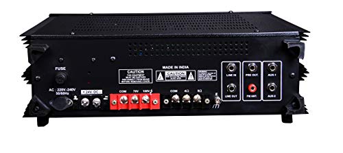 Image of World Tone metal Wtx-3000M Dp Professional Amplifier With Usb | 300 Watts|Bluetooth|, Black)