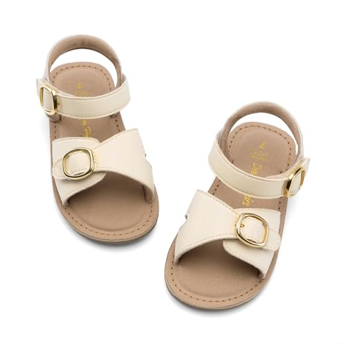 Image of DREAM PAIRS Girls Sandals Fashion Sandal with Adjustable Straps Open-Toe Comfortable Summer Shoes for Toddler Little Kid