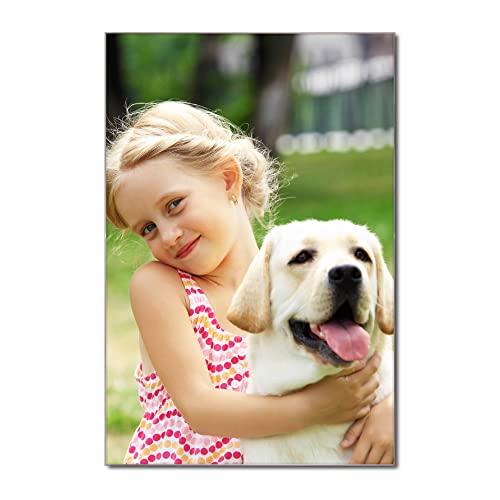 banjado Glas Magnettafel (40 x 60cm) - Magnetwand Glas - Magnetpinnwand als Memoboard - Pinnwand Magnettafel Küche, Büro, Kinderzimmer - Wunschmotiv