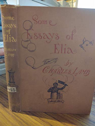 Some Essays of Elia B00L0N0Q7S Book Cover