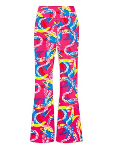 Image of Deerose Girls Halloween Hippie Bell Bottom Pants High Waist Flare Pants 5-14 Years