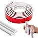 Peel and Stick Wall Moulding Panels, 6mx2.2cm Wall Panelling Kits Dado Rail Self Adhesive Flexible Moulding Trim for TV Mirror Frame Home DIY Decoration