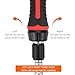 Amazon Basics Magnetic Ratcheting Wrench and Electronics Precision Screwdriver Set, 73 count (Pack of 1), Black/Red/Silver