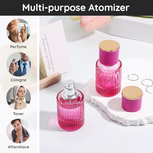 Flacons de parfum de voyage 30ml rechargeables | Kit élégant de 4 pièces