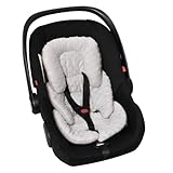 Autositz-Kissenauflage Für Kleinkinder – Wendbarer, Atmungsaktiver Einsatz Für & Mädchen | Weiches Samtkissen Für Alle Jahreszeiten, Geeignet Für Autositze, Schaukeln, Hochstühle & Reisen