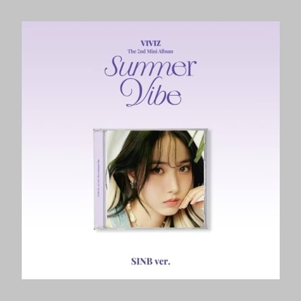 予約済み1200■ 2nd mini album 『Summer Vibes』 VIVIZ, UMJI - VIVIZ Summer Vibe 2nd Mini Album Jewel Case SINB