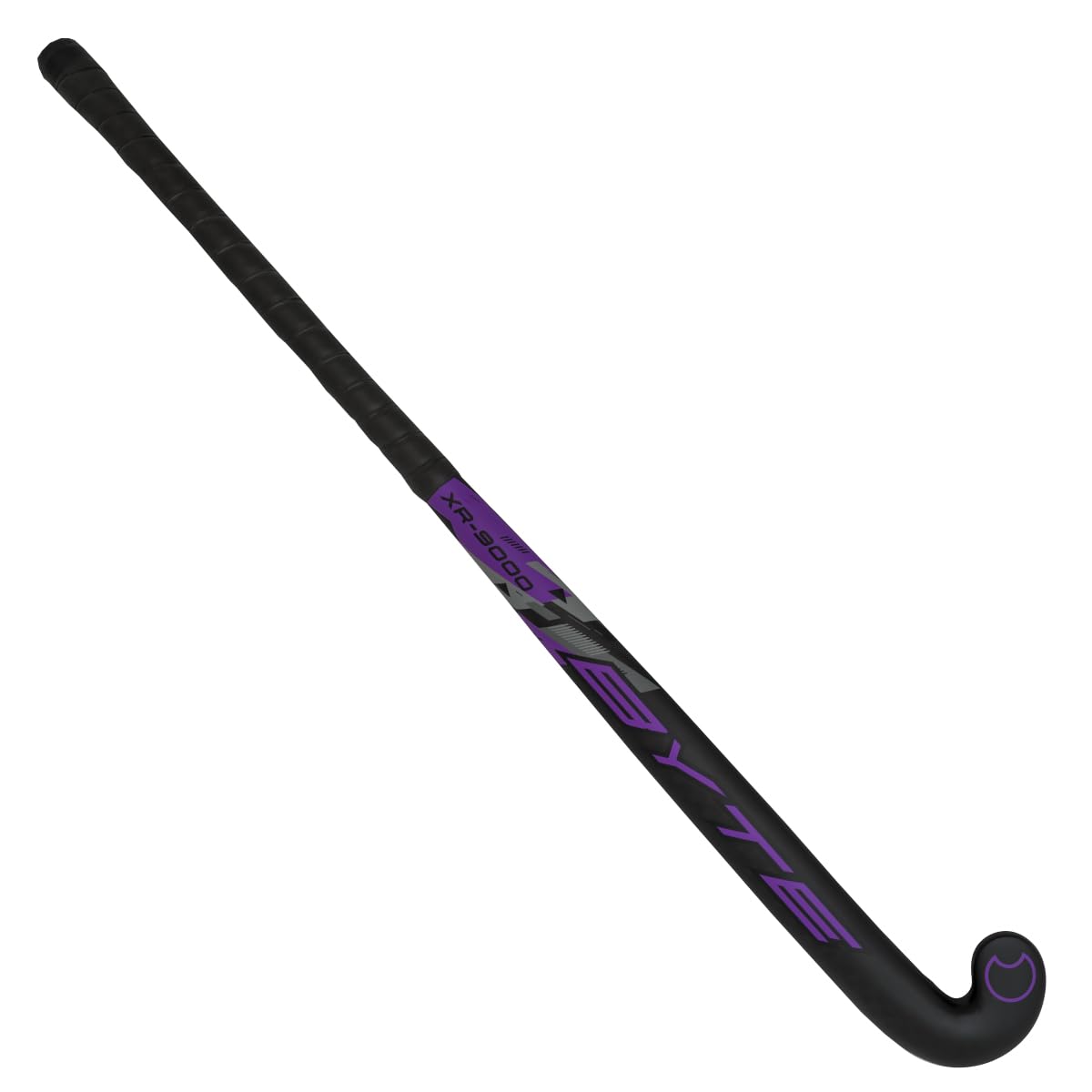 BYTE XR9000 OUTDOOR HOCKEY STICK BLACK PURPLE (37.5'' LIGHT)