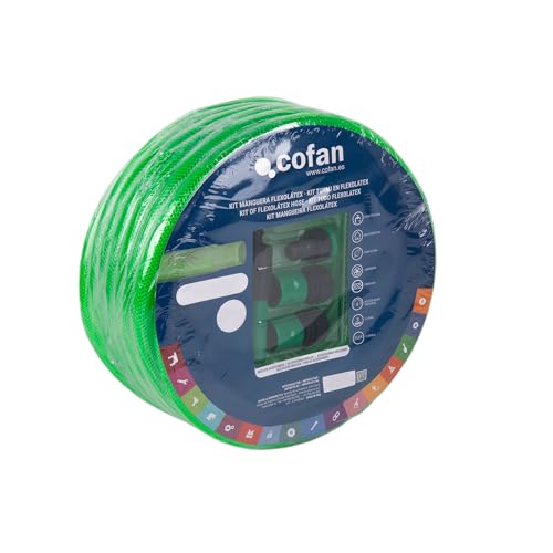 Cofan Kit de Manguera Flexolátex Translúcida | Medidas: 15 mm (5/8