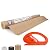IDL Packaging 36" x 150 feet (1800 inches) Brown Kraft Paper Roll, 50 lbs (Pack of 1) - Heavy Duty Paper for Packing, Moving, Shipping, Crafts - 100% Recyclable Natural Kraft Wrapping Paper