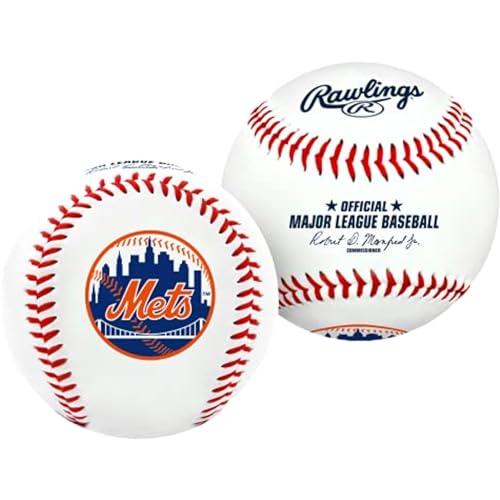 Image of Rawlings | 2026 MLB Baseball with Team Logo | All 30 MLB Teams Available
