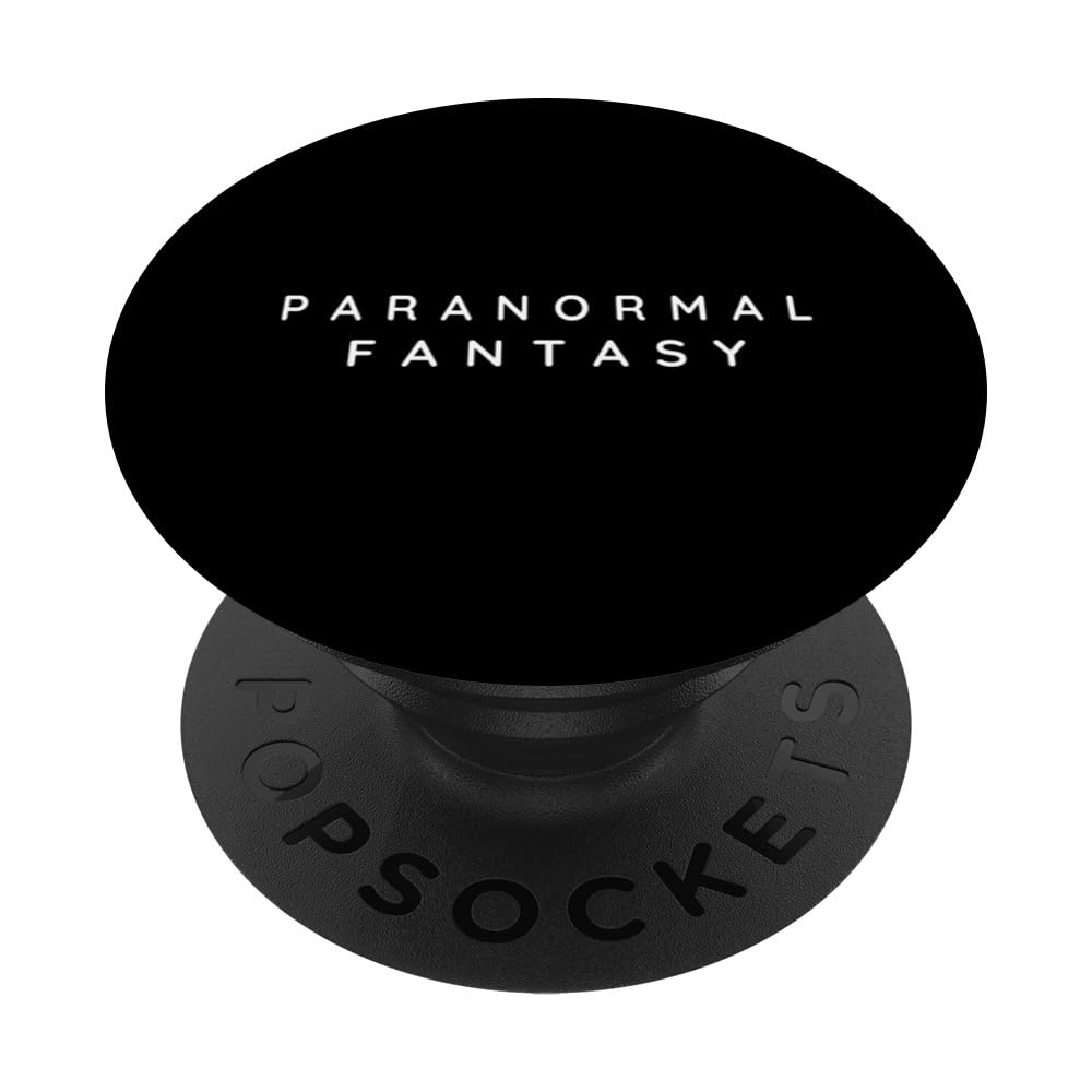 Paranormal Fantasy Books / Paranormal Fantasy Movies Design PopSockets Swappable PopGrip, Black