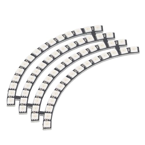 WS2812 RGB LED -LAMP -LAMP -LOMP - -BODAR CON Módulo de Luz de Decoración de 60 Bits para el Microcontrolador de Soporte de Sala de Inicio 5V para áreas Interiores y Exteriores