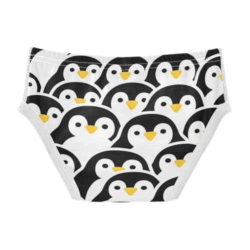visesunny Boys Potty Training Underwear Antarctic Penguin Cartoon Design Breathe Cotton Briefs Size 2T-8Y for Toddler2