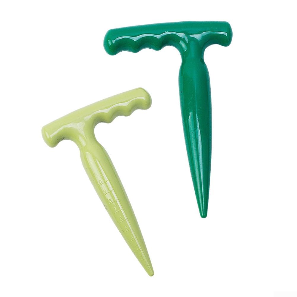 Strumento Dibber progettato per un uso ripetuto in diverse condizioni del suolo mantenendo integrità e precisione funzionale (verde inchiostro))