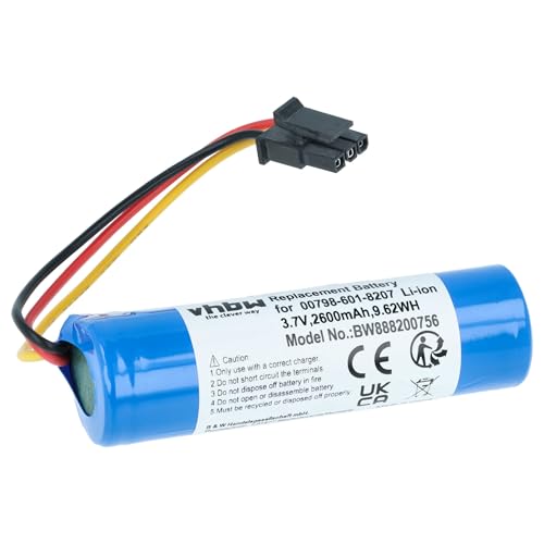 vhbw Batería Compatible con Logitech UE Boom 2, 2 Ultimate Altavoces, Cajas acústicas (2600 mAh, 3,7 V, Li Ion)