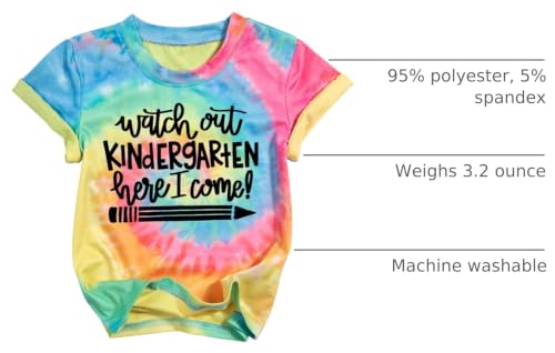 Image of Watch Out Kindergarten Here I Come Shirt Kindergarten Shirts for Girls Kids Back to School T Shirt Children School Tee
