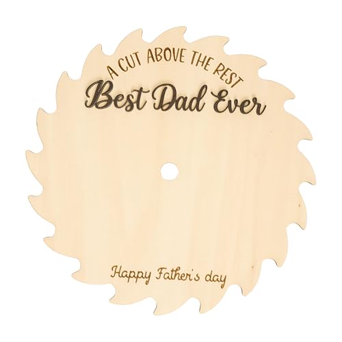 Personalized Saw Blade Father’s Day Sign