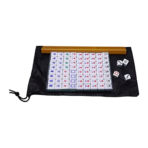 Juego Tradicional de Mahjong Chino para Viaje miniatura 1