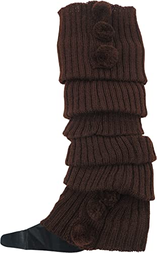 Image of ToBeInStyle Women's Long Over The Knee Leg Warmers Bright Thigh High