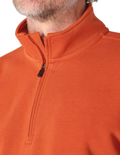 Image of Carhartt Men's Marquette 1 /4-Zip Mock-Neck Sweatshirt