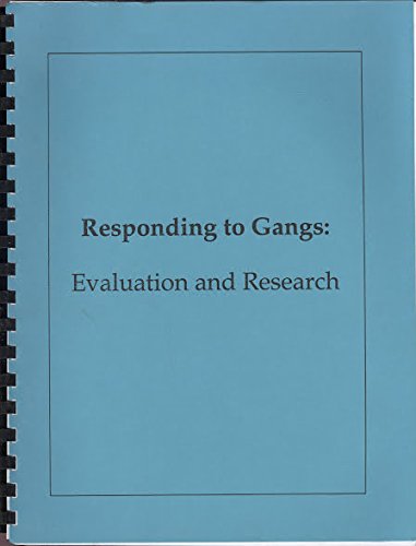 Buy Responding To Gangs: Evaluation And Research — BookShops.in