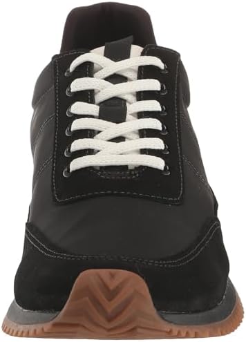 Vince Camuto Men's Maarten Casual Sneaker, Black/Black, 8 | Image 1