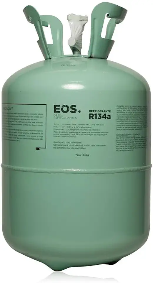 Gás Refrigerante R134a Eos Cilindro de 13,6kg