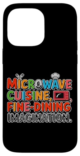 MICROWAVE CUISINE FINE DINING IMAGINATION �X�}�z�P�[�X iPhone 14 Pro Max �p