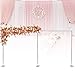 Backdrop Stand Heavy Duty 10x20 FT Wedding Backdrop Stand Pipe Kit Square Metal Balloon Arch Stand Garden Arbor Frame for Anniversary Party Baby Shower Photo Booth Background Decoration