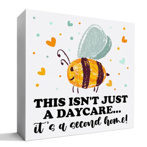 Daycare Provider Appreciation Gift Thank You Gift for Childcare Babysitter Childminder Kindergarten Preschool Day Care Teacher Gifts for Christmas Birthday Teachers Day Its a Second Home