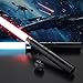 FunGeneTEC Sable de Luz, 2 En 1 Espada Laser 15 Colores, Espada Láser Recargable con Sonido, Juguetes para Niños y Adultos Halloween Cosplay Guerra de Las Galaxias(60CM 2PC)