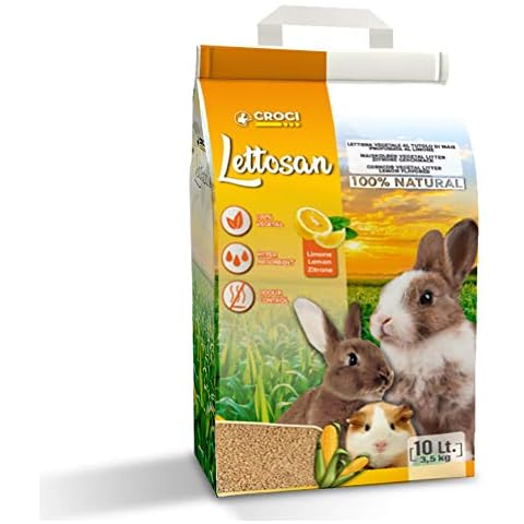Croci Lettosan Lemon Biodegradable Cat Litter Cover