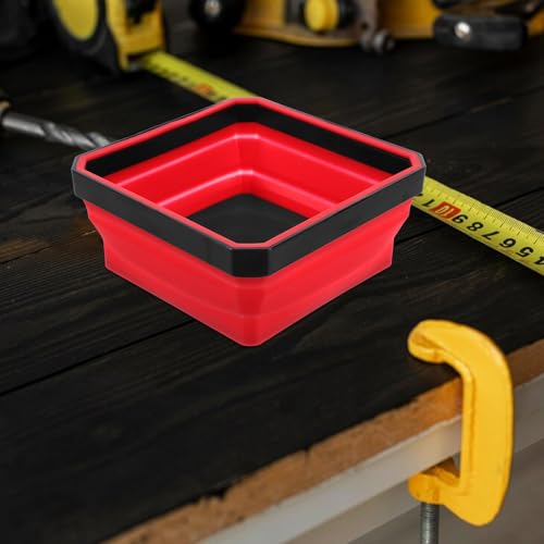 Bandeja magnética de silicona para evitar la pérdida de tornillos 8