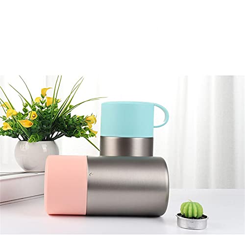 Gestoofde beker milieuvriendelijk 304 roestvrij staal geïsoleerde thermosbeker Portabl familie & kantoor voedsel… - Image 4