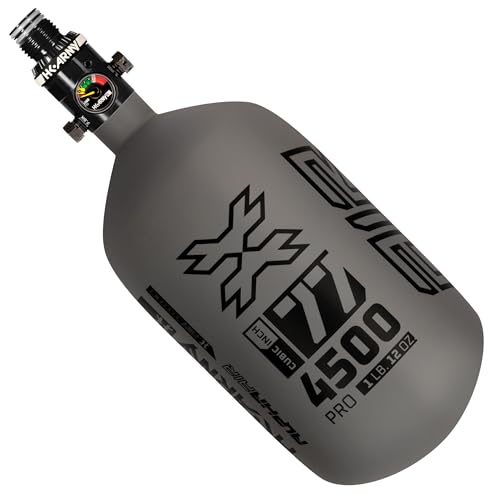 Image of HK Army HPA Paintball Tank - Lightweight Alpha Air Carbon Fiber Compressed Air Tank - 15ci /48ci /68ci /77ci /88ci /99ci - 4500 psi