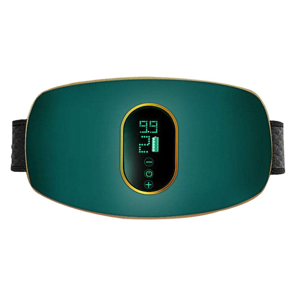 Wireless Slimming Belt Heating Vibration Massage for Men Women Green-image-16
