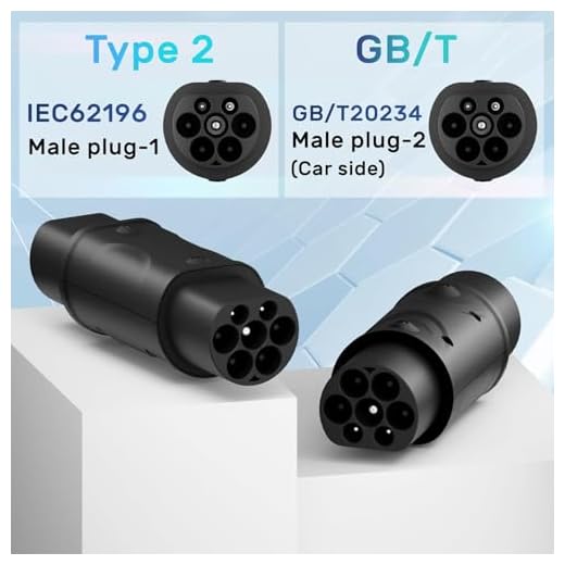 EVPEIWE Type 2 to GBT Charging Adapter