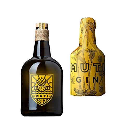 Muti Gin aus Südafrika New Harbour Distillery/außergewöhnlicher Gin/Craft Gin / 0,7 L Flasche / 43% Vol / [Aromen: African Botanicals] (Flasche 0,7L) Cover
