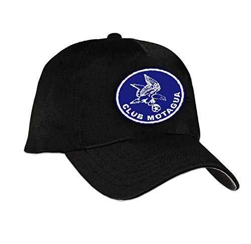 ARZA Club Motagua Cap Hat 100% Cotton One Size (Black, one Size)