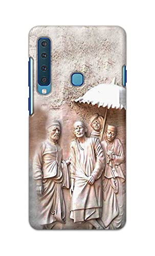 Image of Printed Hard Back Cover Case for Samsung Galaxy A9 2018 Back Cover (Sai Baba) -1803